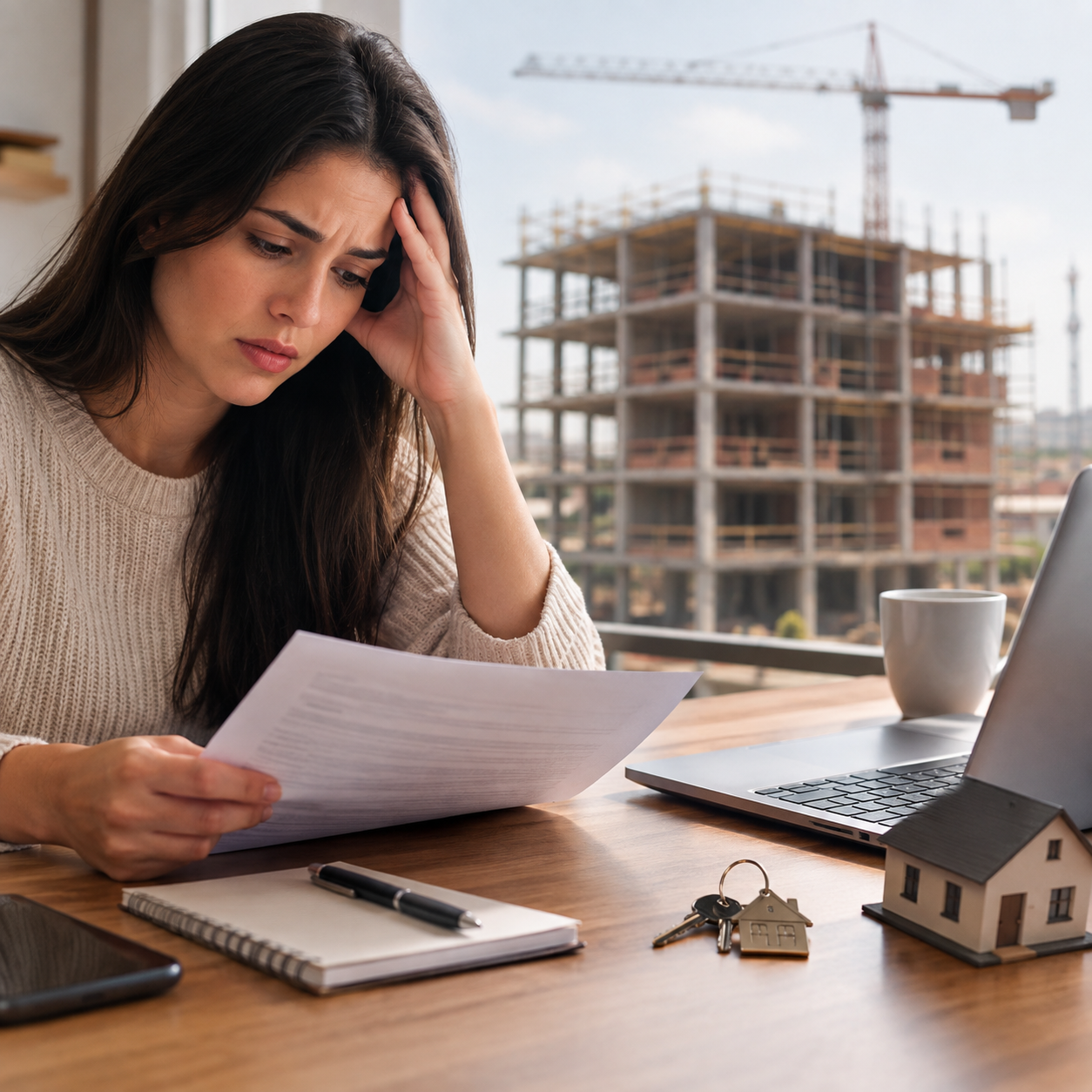 Leia mais sobre o artigo COMPREI UM IMÓVEL NA PLANTA, MAS A OBRA PAROU. E AGORA?